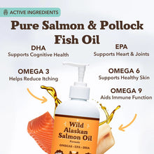 Load image into Gallery viewer, Wild Alaskan Salmon Oil