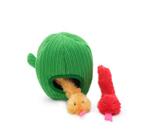Load image into Gallery viewer, Snakes in Cactus ZippyClaws Burrow