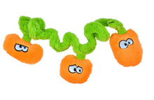 Load image into Gallery viewer, Duraplush Springy Pumpkin Patch Dog Toy