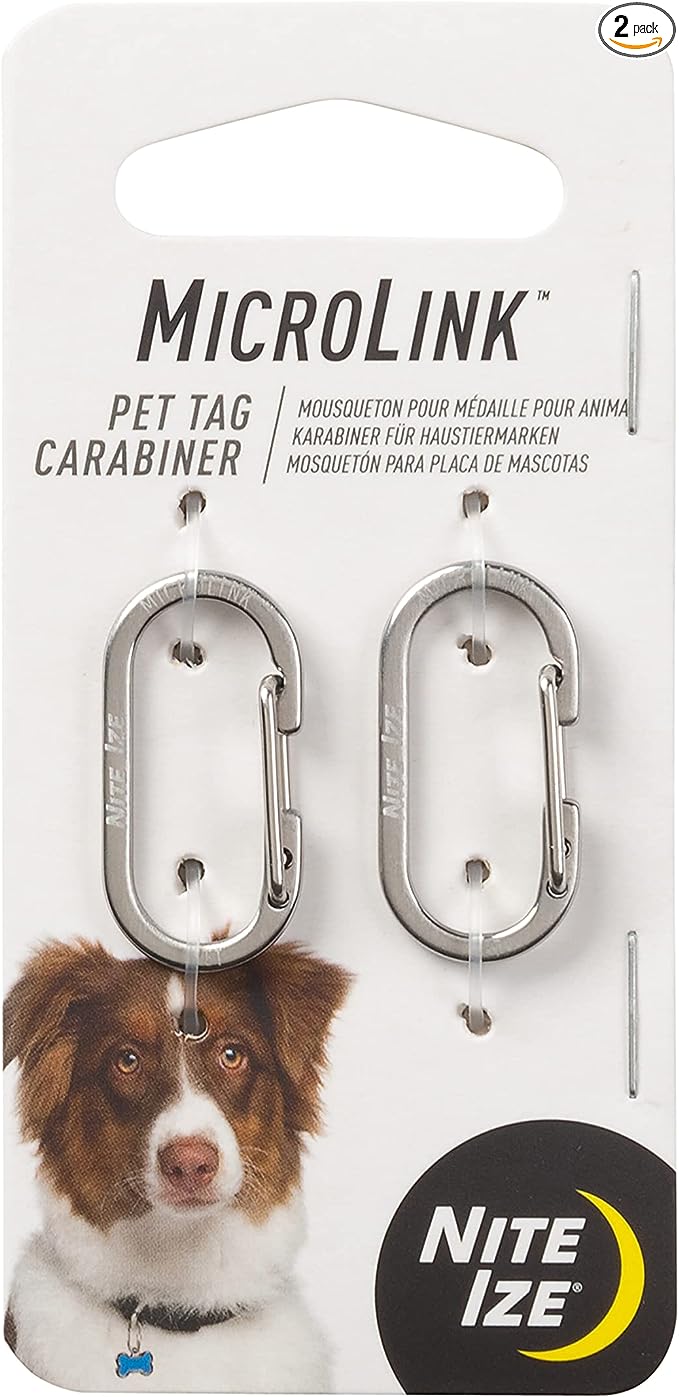 MicroLink Pet Tag Carabiner