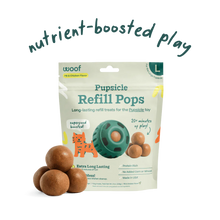 Load image into Gallery viewer, Pupsicle refill pops: PB & Chicken