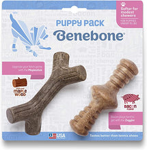 Load image into Gallery viewer, Puppy Pack Benebone Maplestick & Zaggler