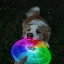 Load image into Gallery viewer, Flashingflight Dog Discuit LED Flying Disc-O

