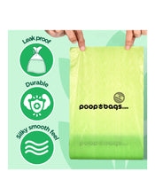 Load image into Gallery viewer, The Original Poop Bags 1200 Doggy Bags in bulk rolls
