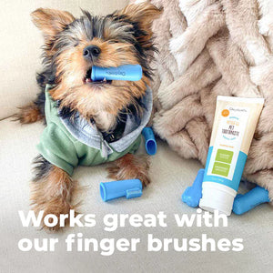 Oxyfresh Pet Toothpaste + Finger Brush Kit