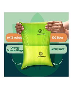 Orange Scented 120 The Original Poop Bags