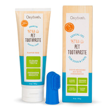 Load image into Gallery viewer, Oxyfresh Pet Toothpaste + Finger Brush Kit
