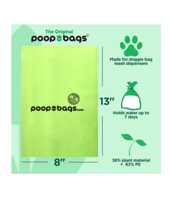 The Original Poop Bags 1200 Doggy Bags in bulk rolls