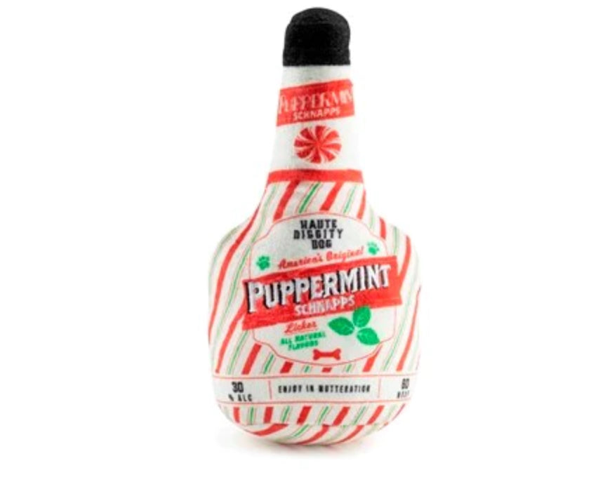 Puppermint Schnapps Bottle