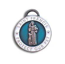 Load image into Gallery viewer, Split back St. Francis Charm
